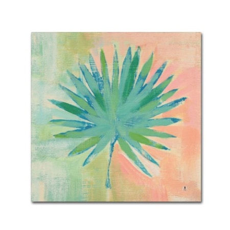 Studio Mousseau 'Beach Cove Leaves' Canvas Art,18x18